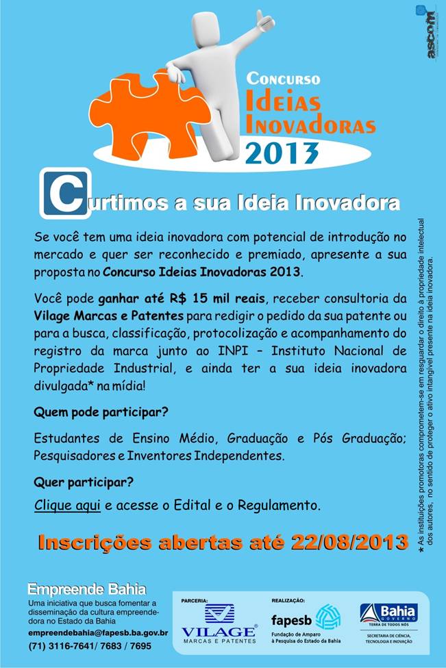 Cocursos Ideias Inovadoras